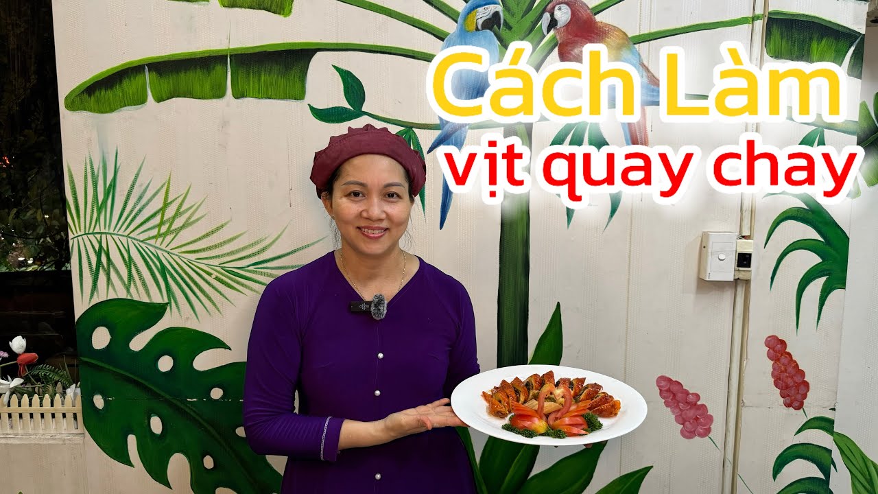 Cách làm vịt quay chay đãi tiệc (How to make vegetarian roast duck for party)