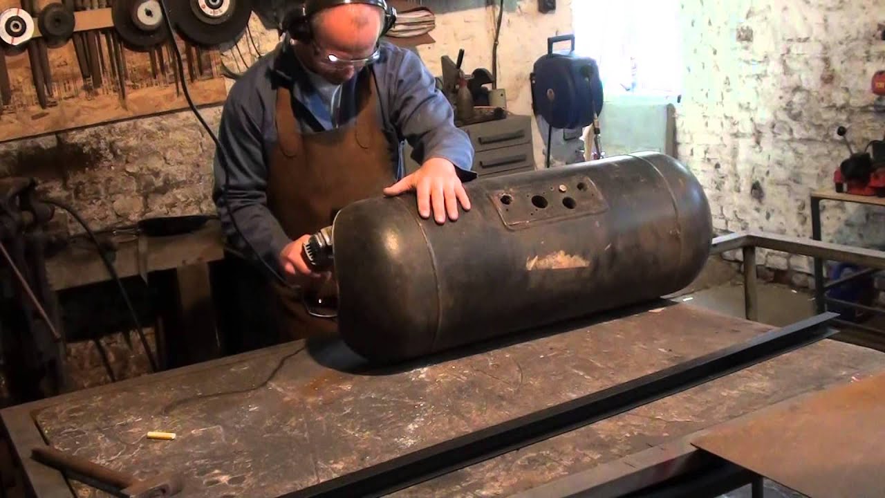 I made a Oklahoma smoker BBQ