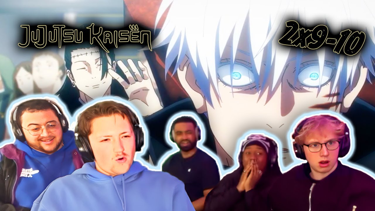 THE REUNION! First Time Reacting to Jujutsu Kaisen 2x9-10 | Tejidotcom