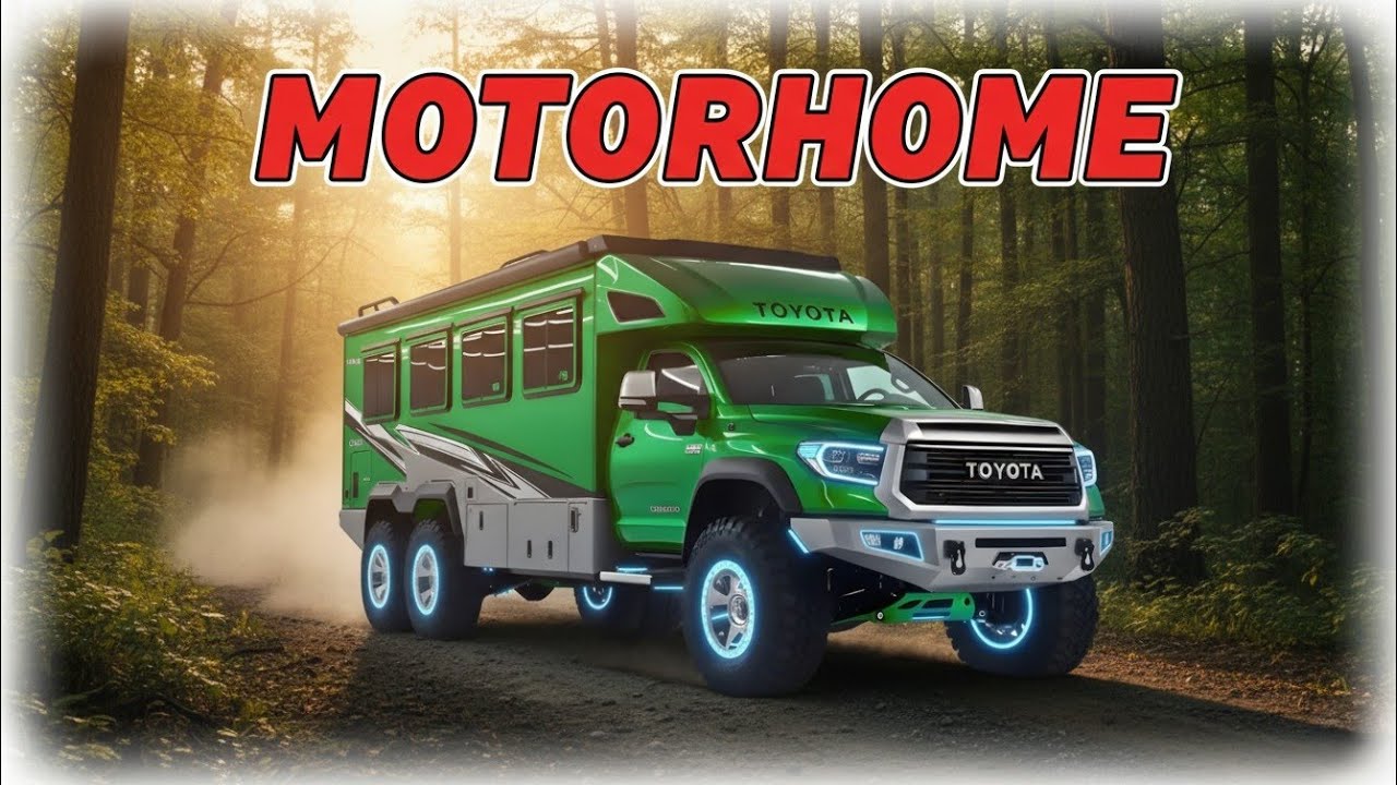 Toyota Just Changed Van Life! 2026 Toyota Motorhome First Look & Features