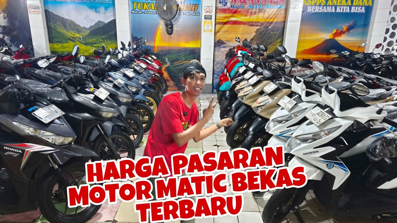 HARGA PASARAN MOTOR MATIC TERBARU DAN TER UPDATE - motor bekas murah - ANEKA JASA MOTOR SOLO 