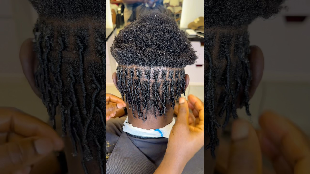 Crispy starter locs. Clean parts don&rsquo;t lie. #starterlocs #starterlocstyles #dreadlocks #naturalhair