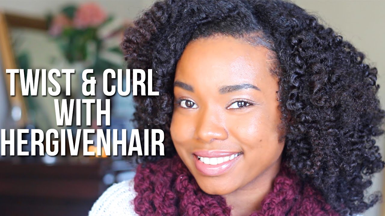 Twist & Curl with HerGivenHair | Tutorial