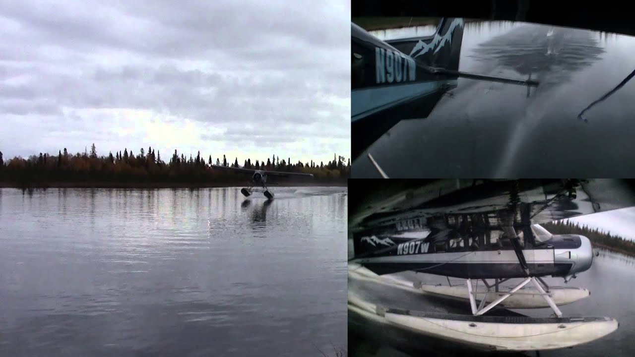 Murphy Moose flight from Lake Hood Anchorage Alaska