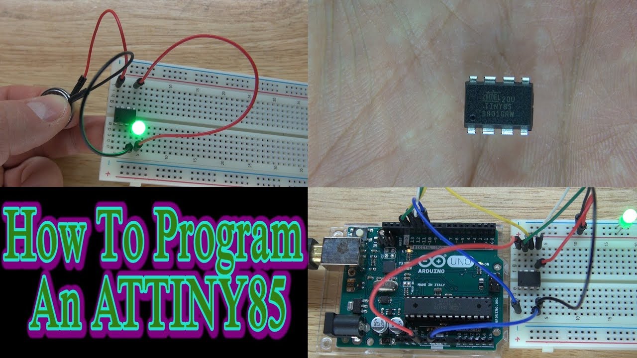 Как программировать ATTINY85