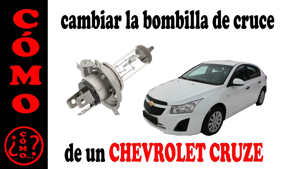 CÓMO cambiar la luz de cruce de un CHEVROLET CRUZE