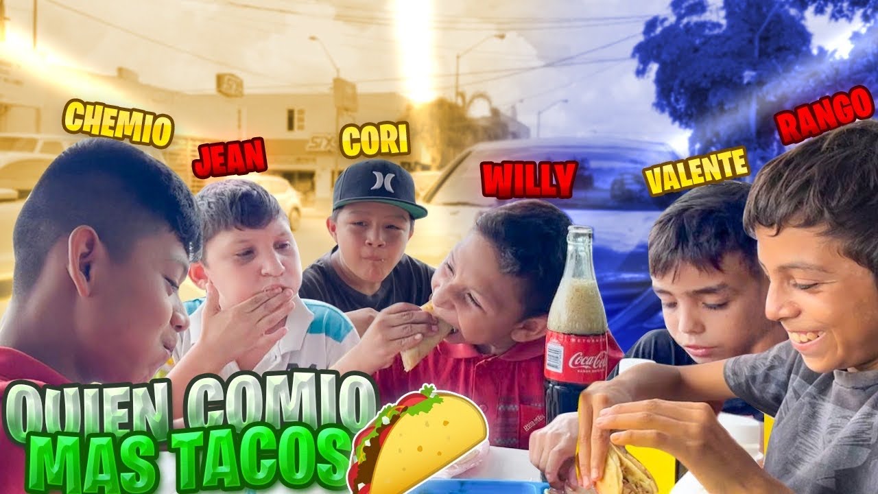 QUIEN PUEDA COMER MAS TACOS LOS SO&Ntilde;ADORES 🌮🏆| Ponchuelas La Duda