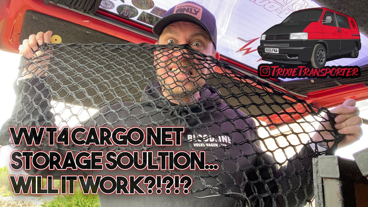 VW T4 Cargo Net Storage Solution! Will It Work??