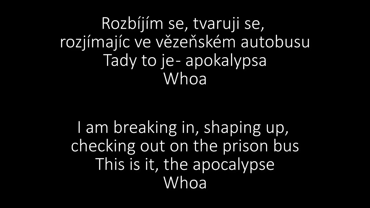 Radioactive lyrics cz