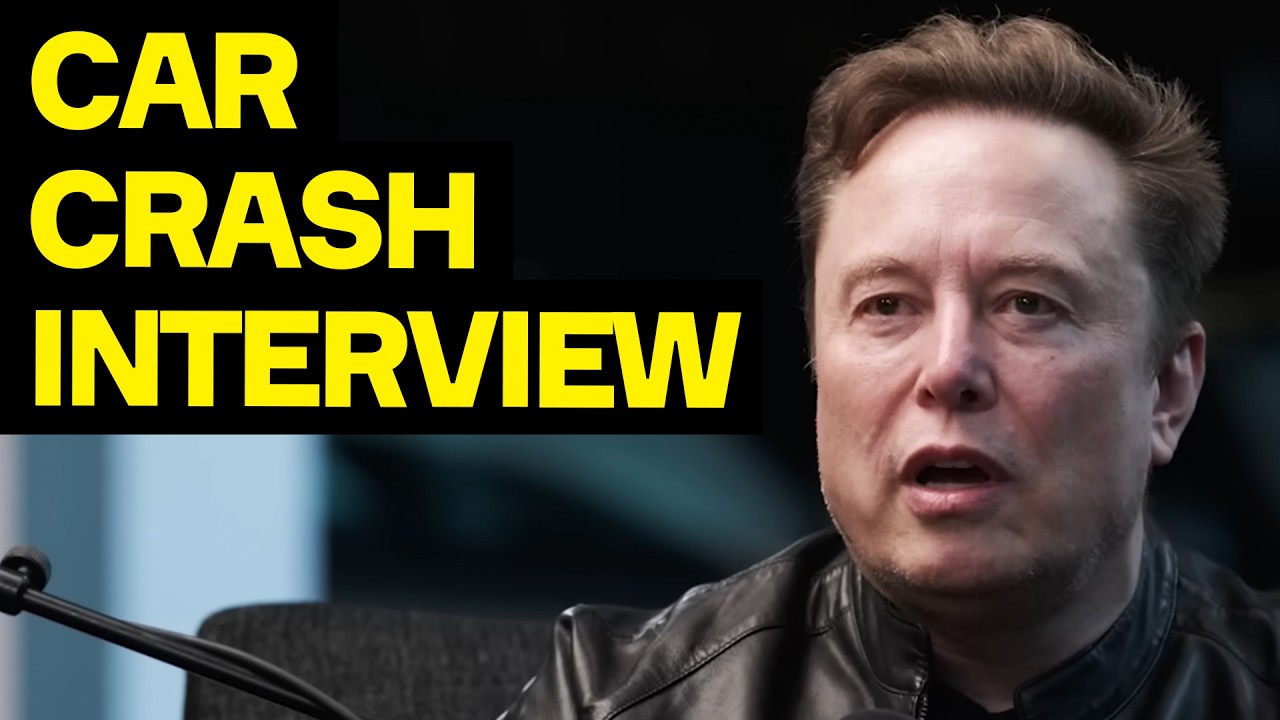 Elon Musk&rsquo;s CAR CRASH Interview