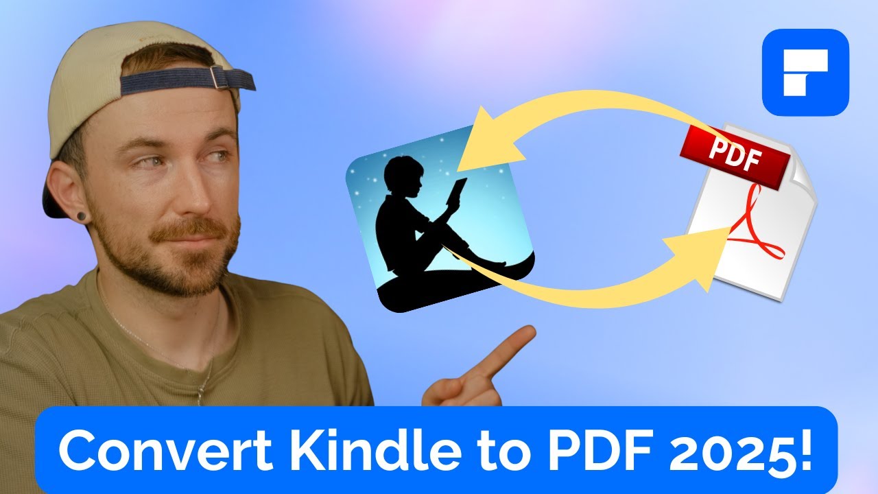How to convert kindle to pdf?(2025 Guide)