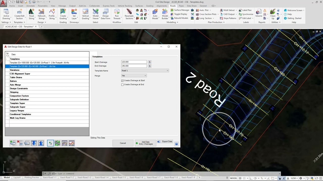 Design Data Form | Transitioning between Templates