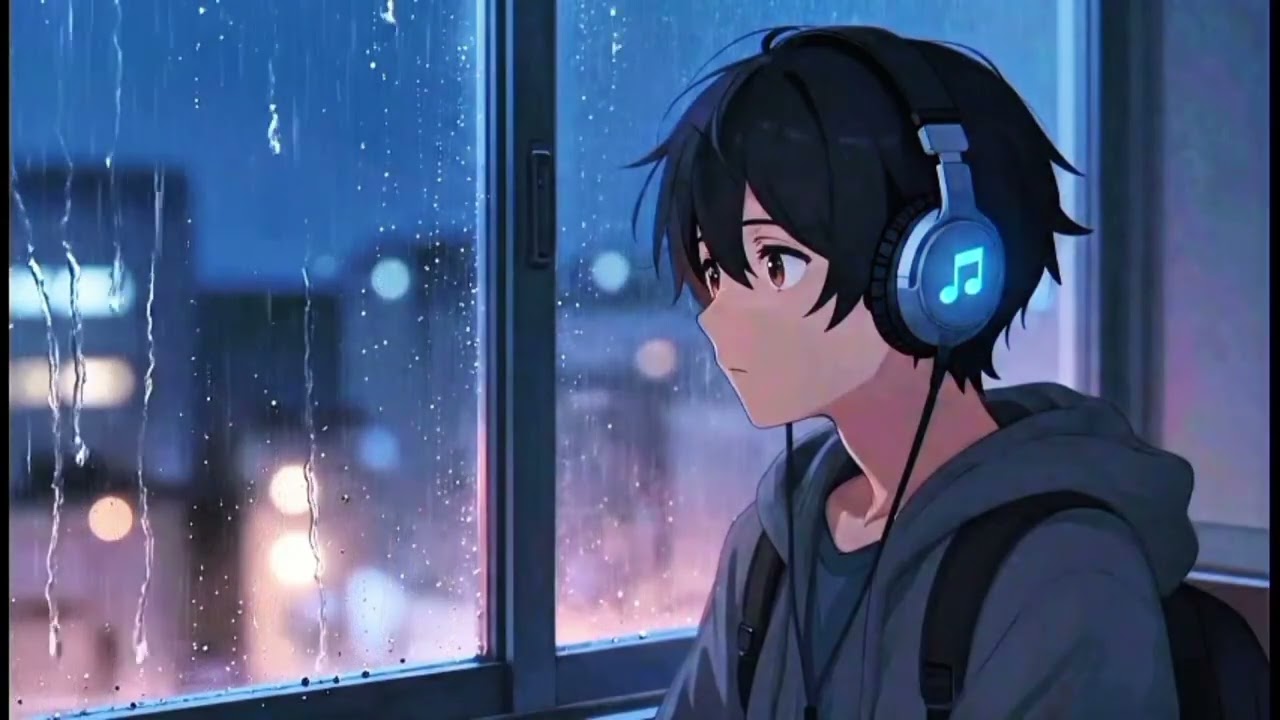 Rain on Window with Soft Piano 🎹 ASMR for Deep Sleep & Insomnia