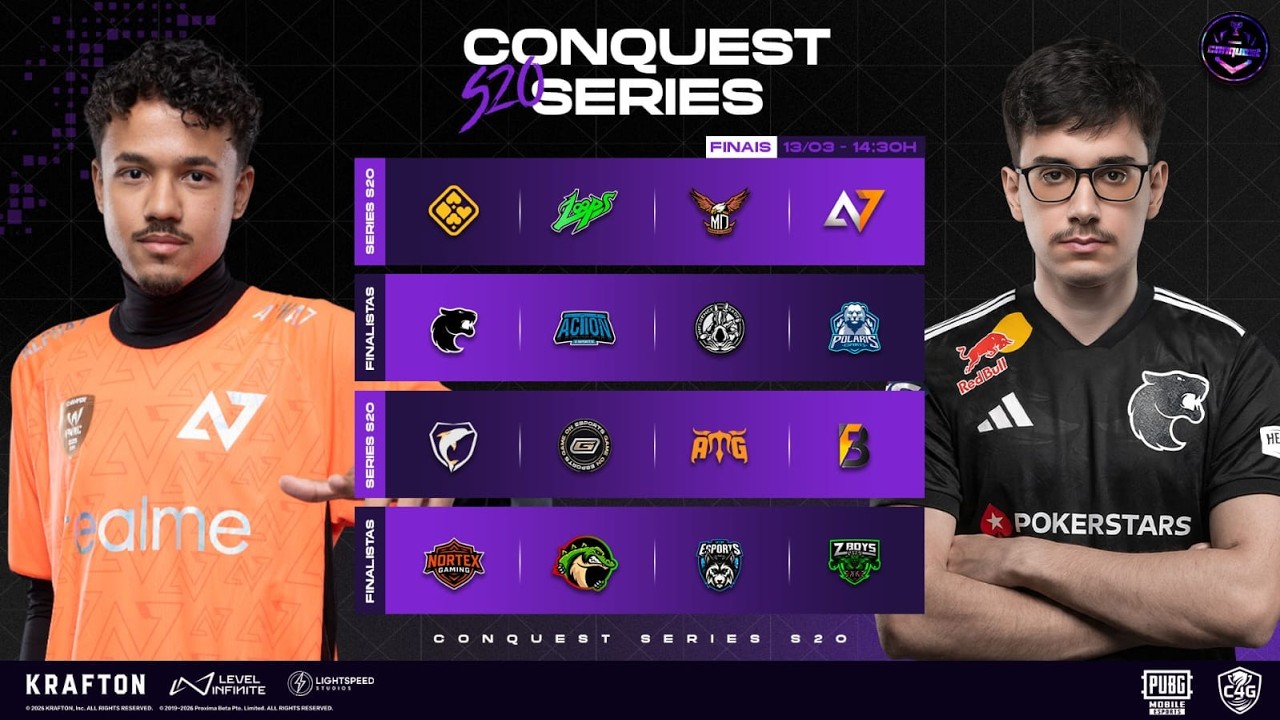 [PTBR] CONQUEST SERIES | FINAIS | DIA  3/3