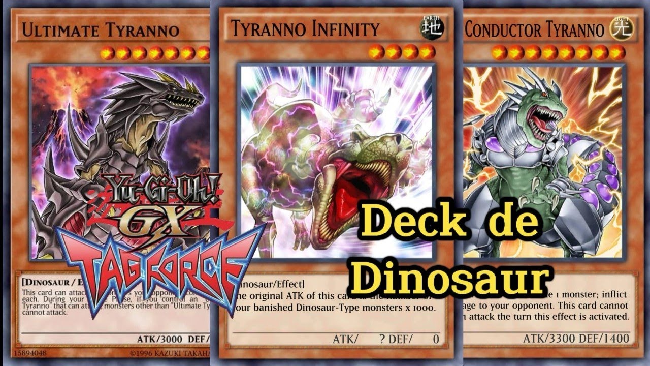 Yu-Gi-Oh! GX Tag Force 1: Deck de Dinossauro