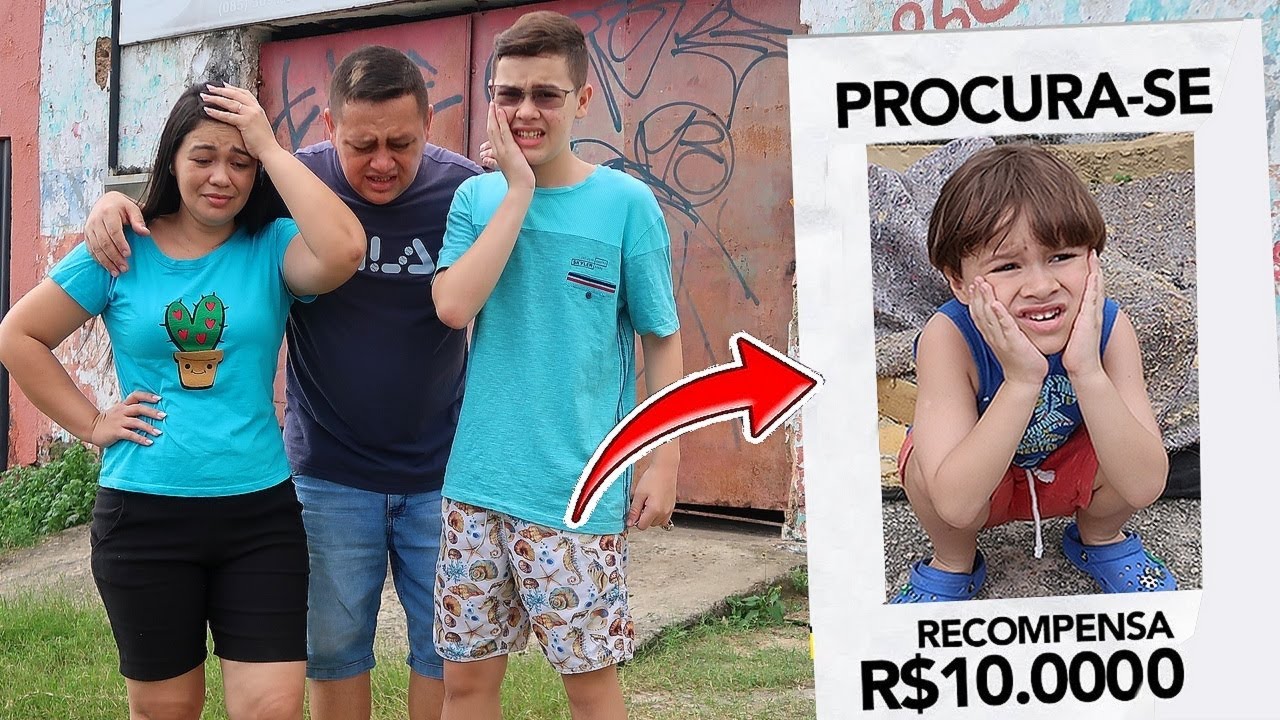FUI FAZER COMPRAS E ESQUECI MEU FILHO NO MERCADO!? 😭😭😭 - NILDO TROLLADO | Izia e Nildo Barroso