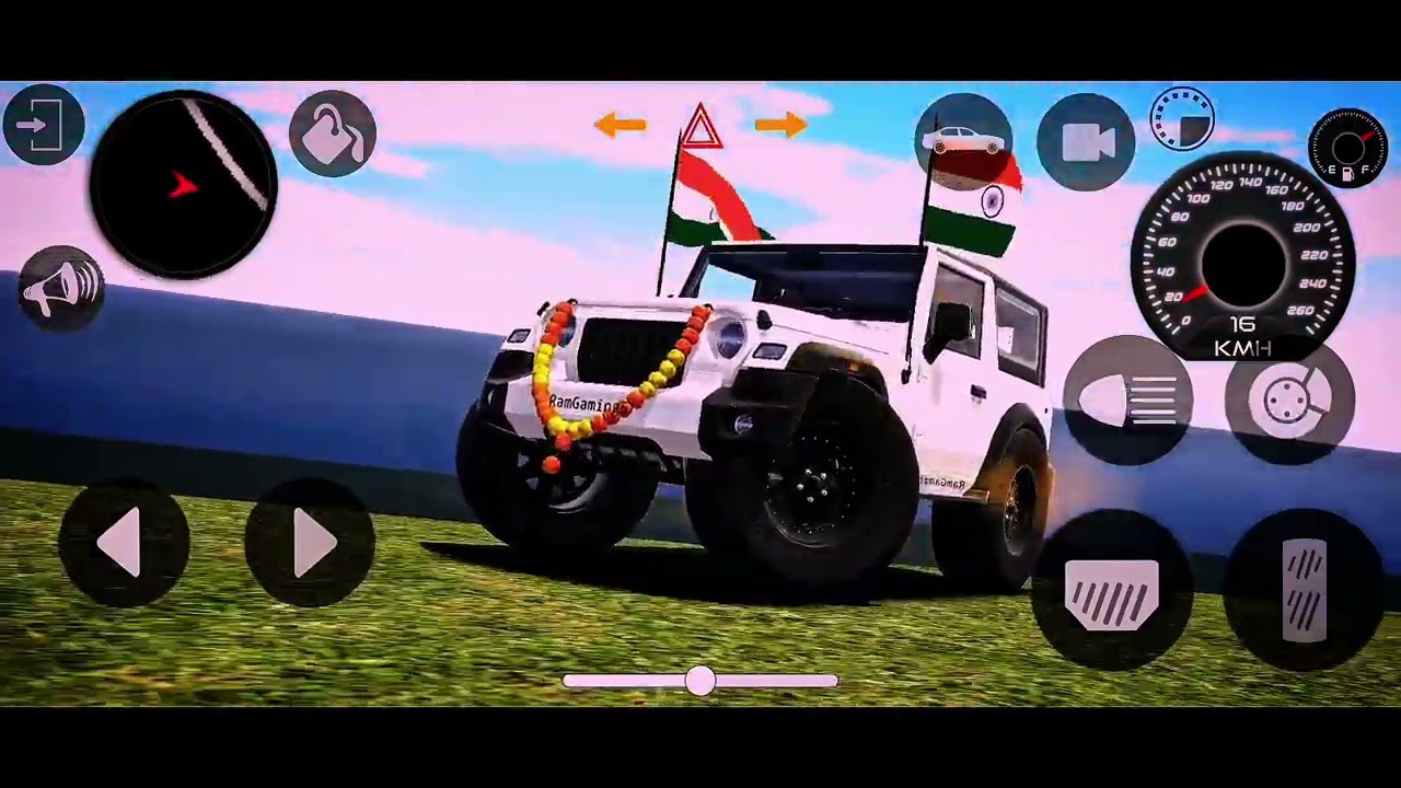 Modified Mahindra Thar😈Games:Indian Blue Thar (Gadi Wala Games) Car Game Android Game - #2025