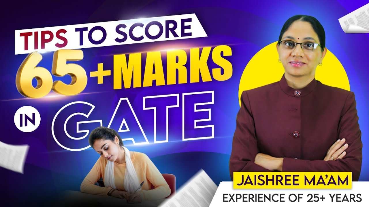 How to Score 65+ Easily in Gate 2025 | How to Crack Gate Exam | Gate Preparation Tips #gate2025