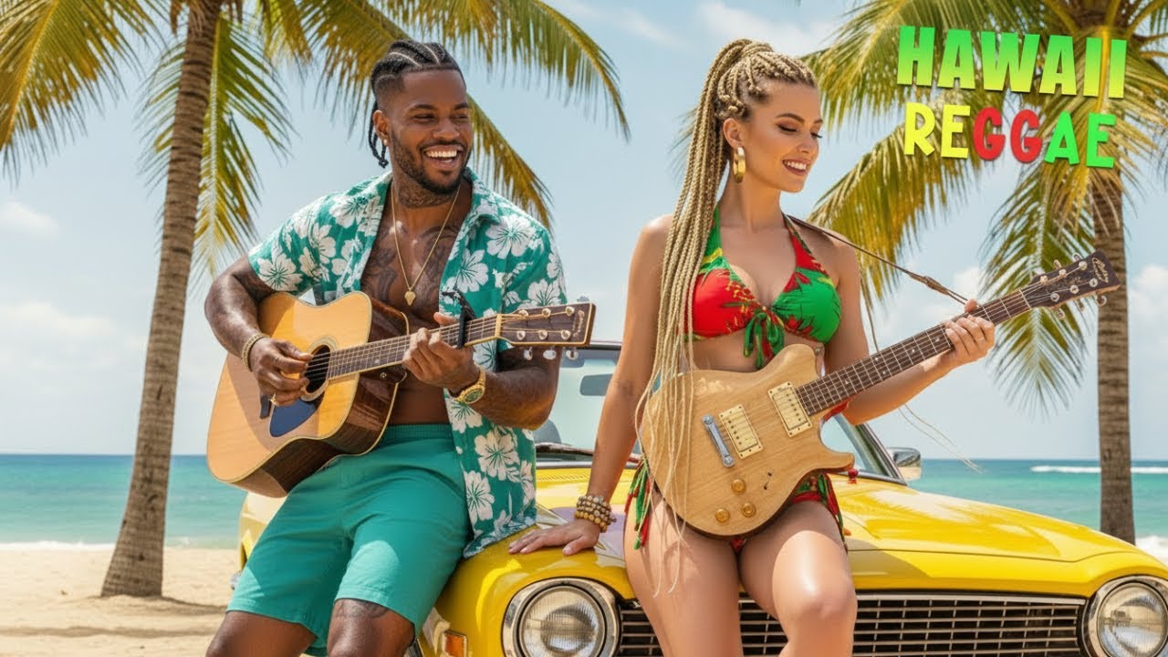 🌴 Relaxing Tropical Reggae – Hawaiian Island Grooves for Calm & Joy 🌊