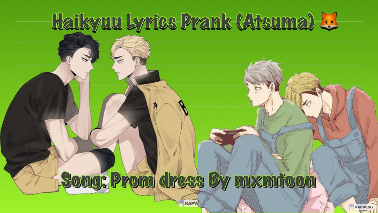 Haikyuu Lyrics Atsumu 🦊