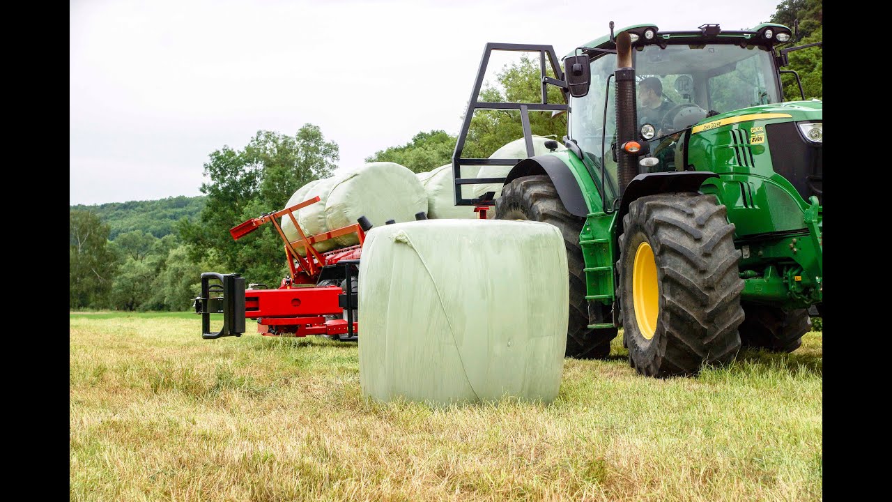 Anderson RBMPRO1400 Silage wrapped bales mover - Showcase at AGRITECHNICA 2019