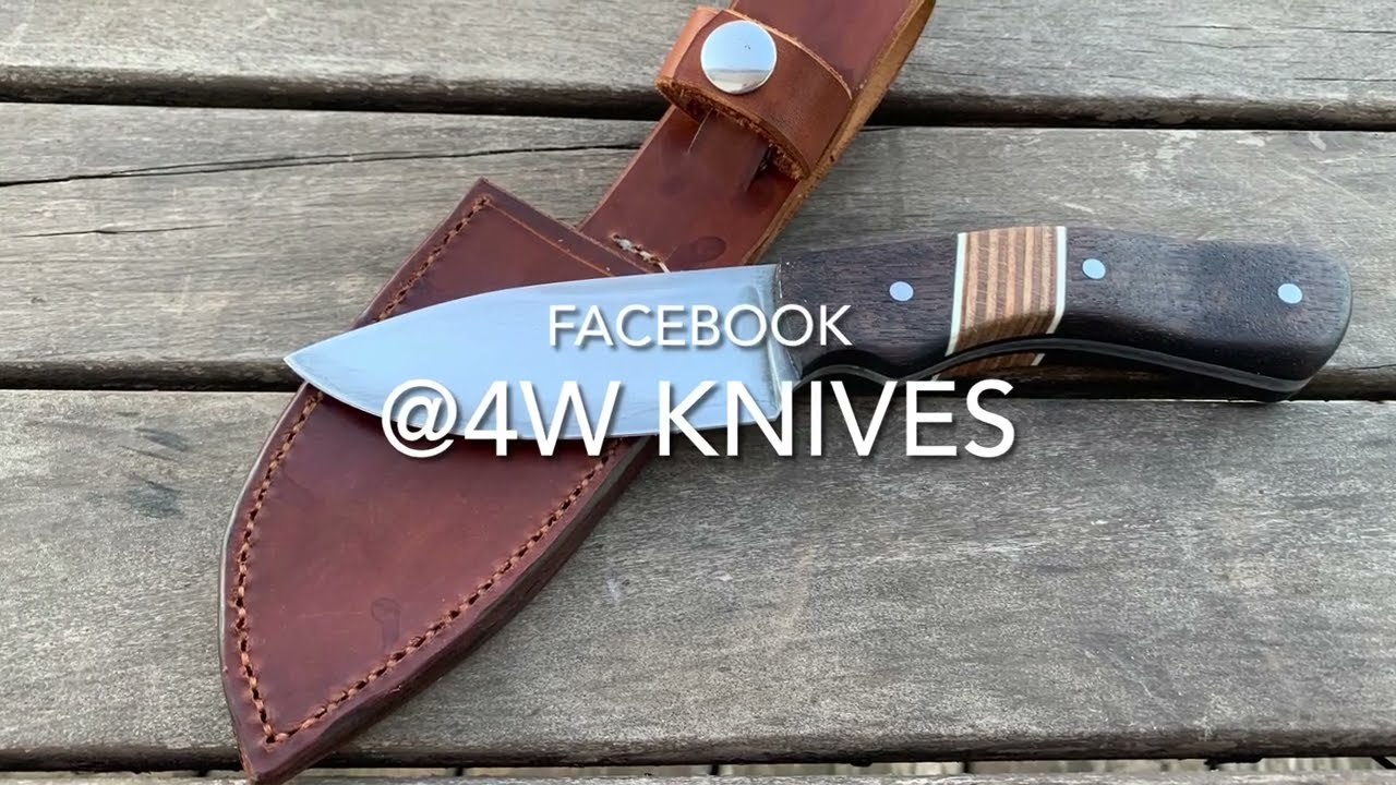 Forging a San Mai Hunting knife.