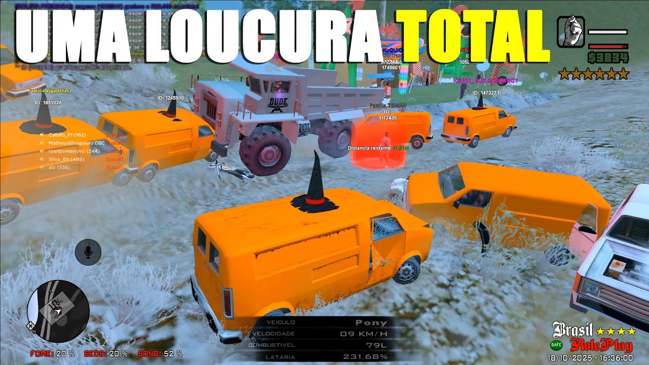 BRASIL ROLEPLAY FICOU LOUCO!! COM ISSO - GTA SAMP RP