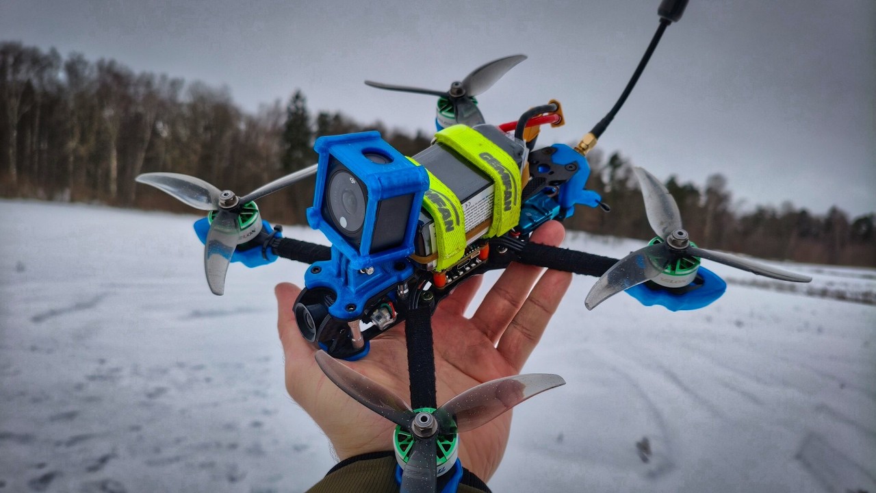 Mark4 analog/DJI Action2 - one more winter rip