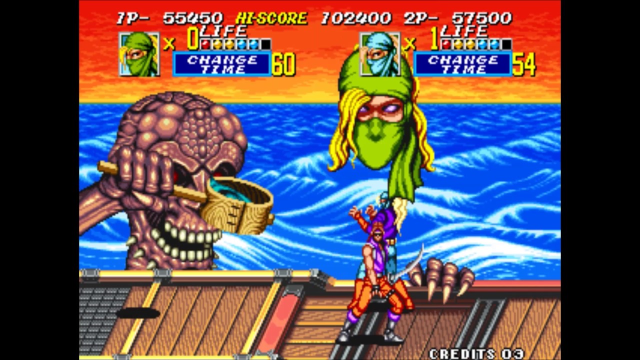 Sengoku 2 1993 | Arcade Longplay ( 2 Player )