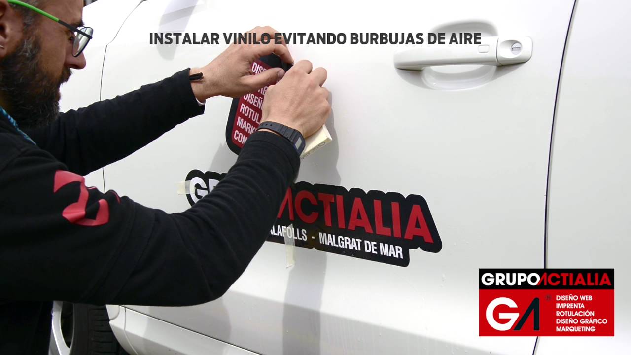 Cómo Rotular un Vehículo. Rotulación con Vinilo de Impresión