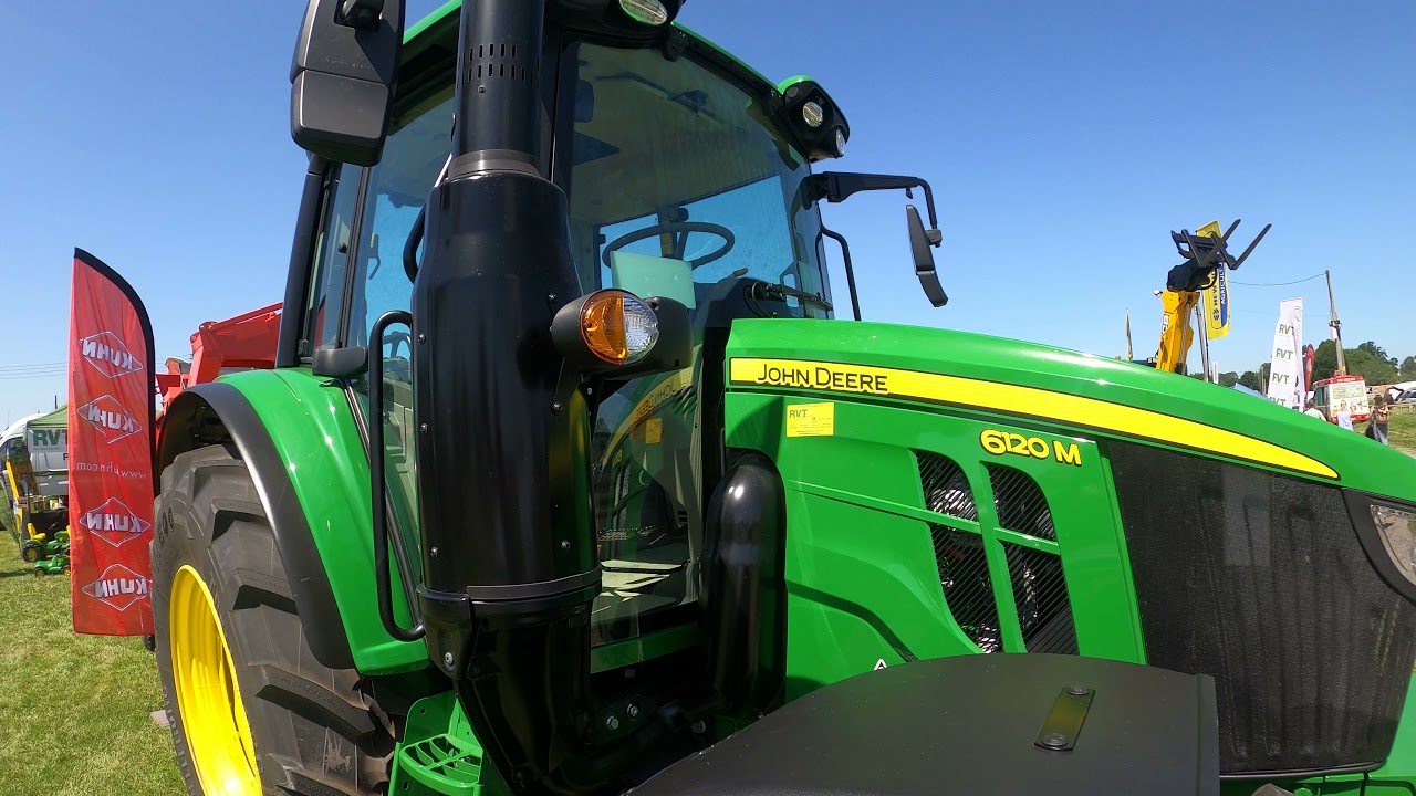 2020 John Deere 6120M 4.5 Litre 4-Cyl Diesel Tractor (120HP/126HP)