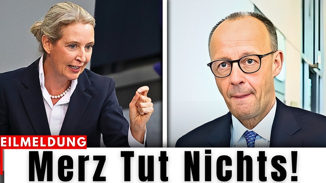 Weidel WARNT: Merz schaut zu während Deutschland kollabiert