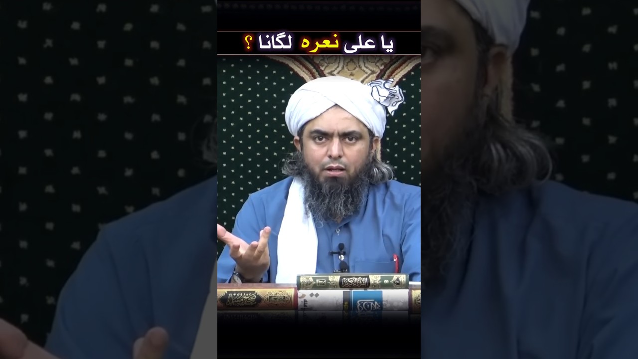 ya ALI Nara lagana ❓ Engineer Muhammad Ali Mirza