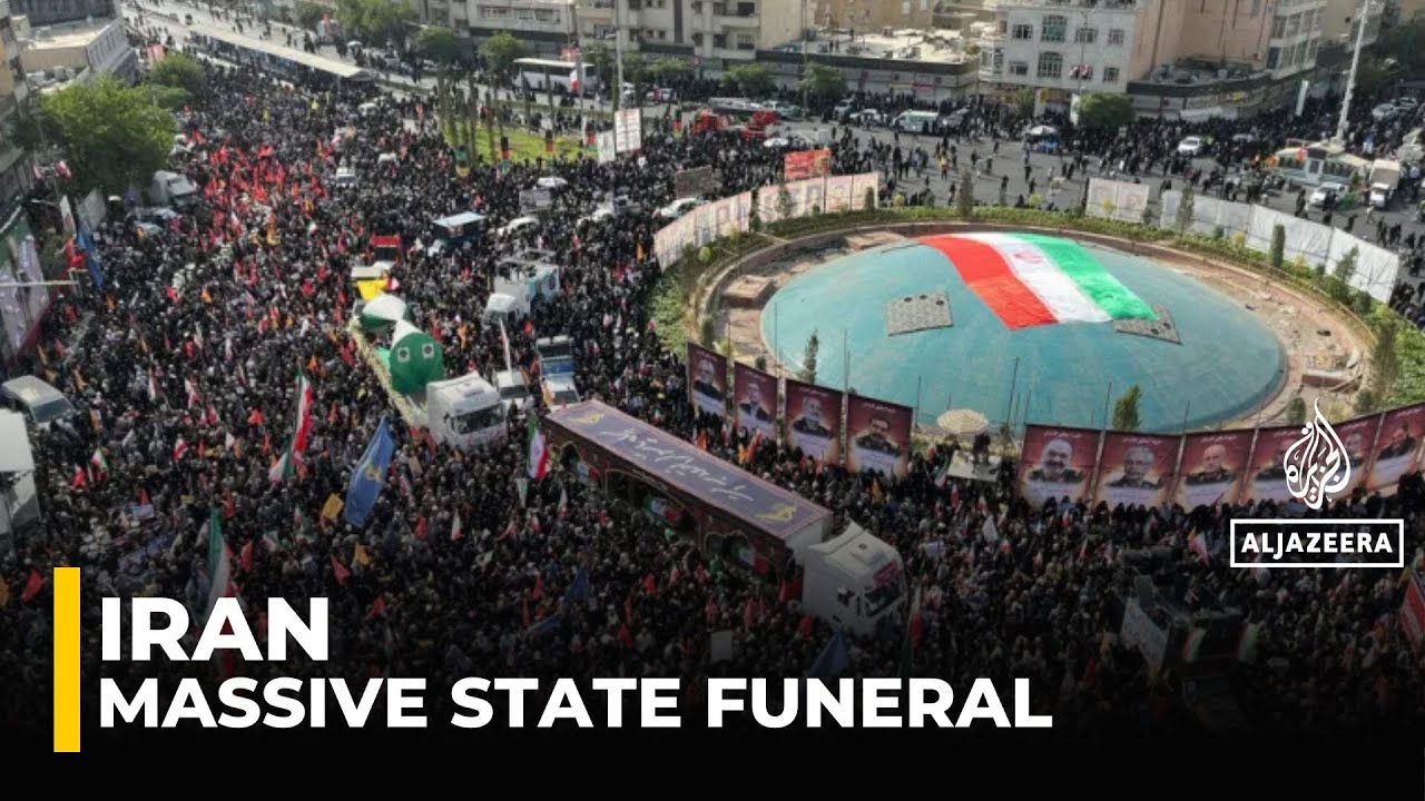 Scenes in Tehran show renewed national unity in face of foreign attacks