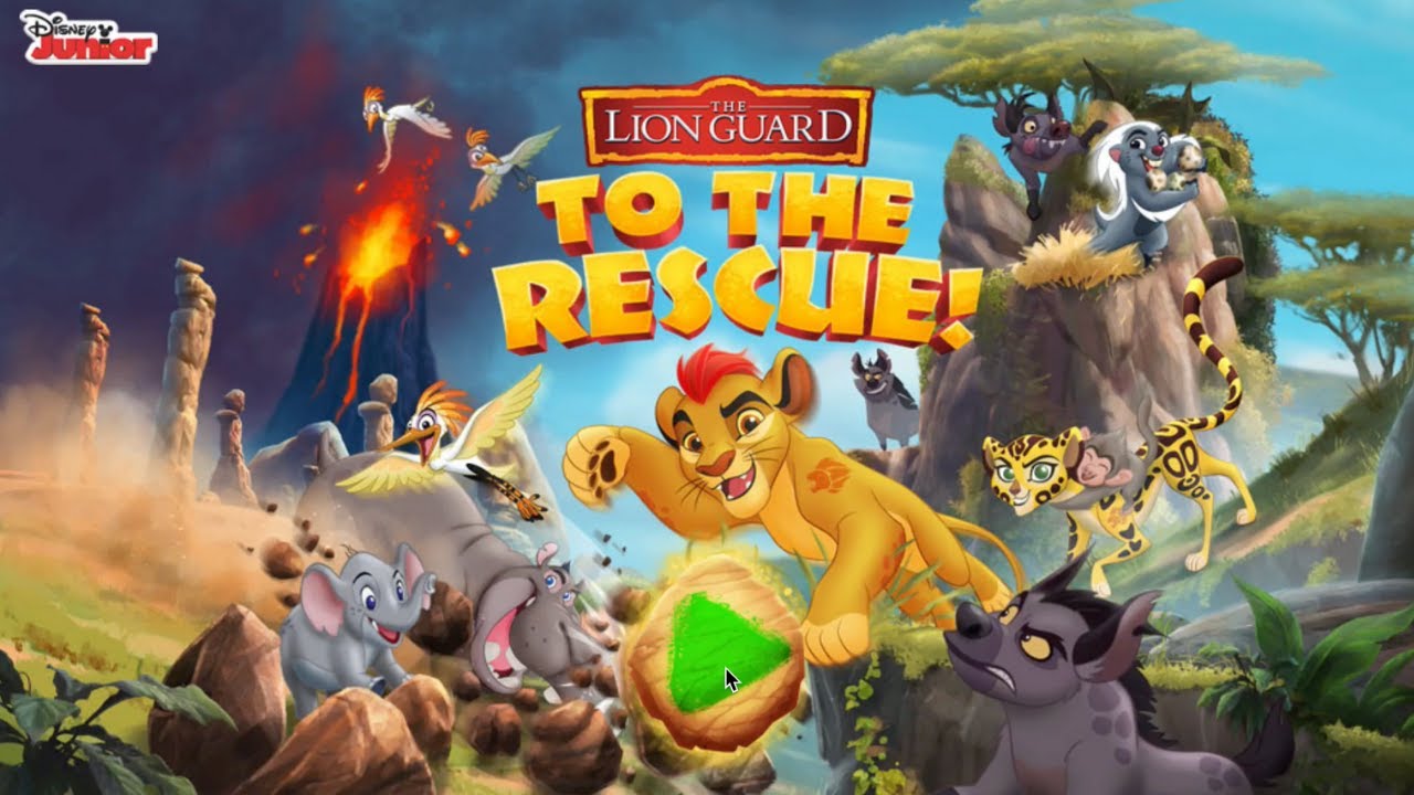 The Lion Guard to the Rescue! Disney Junior Games