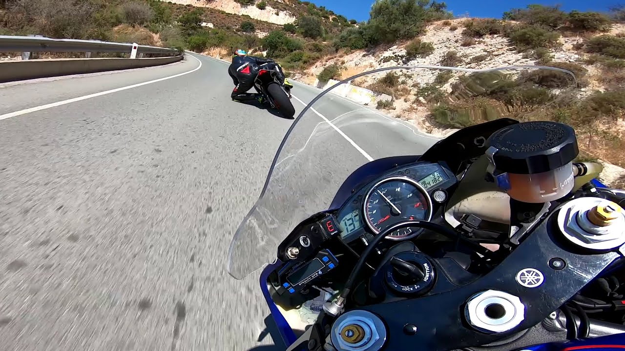 Yamaha R6 - Ducati Panigale - Aprilia Rsv4 Fast Street Ride