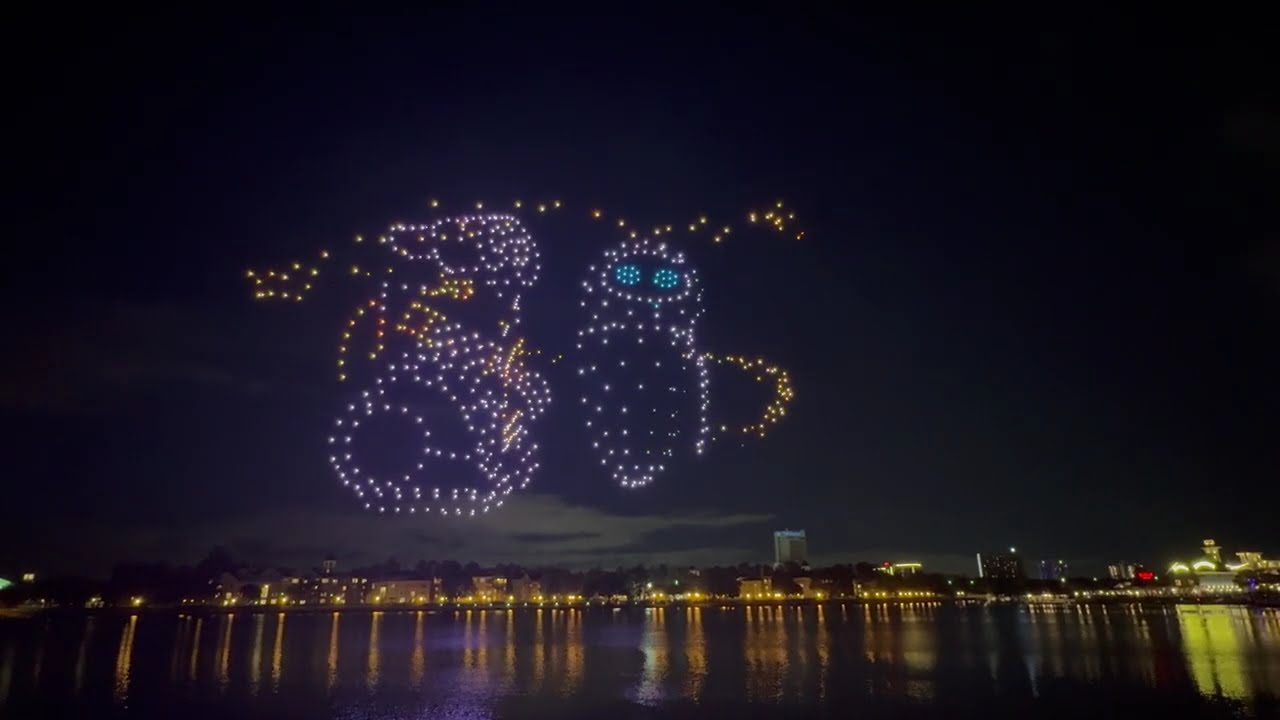 Disney Springs Drone Show ‘DISNEY DREAMS THAT SOAR’