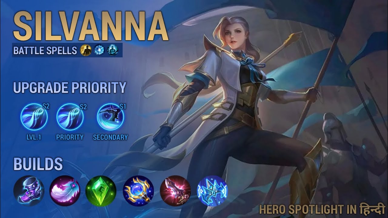 Silvanna Hero Spotlight In हिन्दी | Mobile Legends: Bang Bang