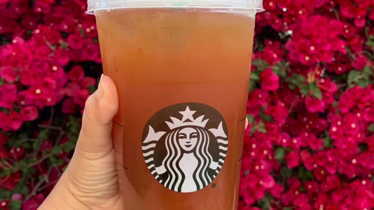 Starbucks te negro con limonada (black tea lemonade)