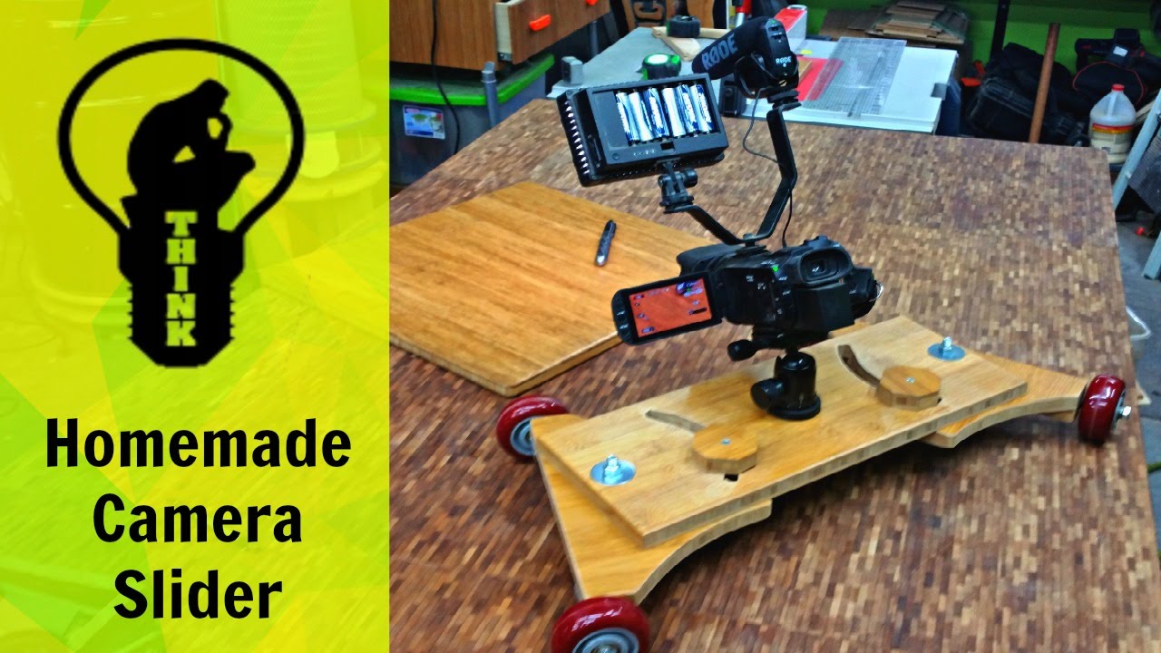 Homemade Camera Slider/Dolly - How To Make