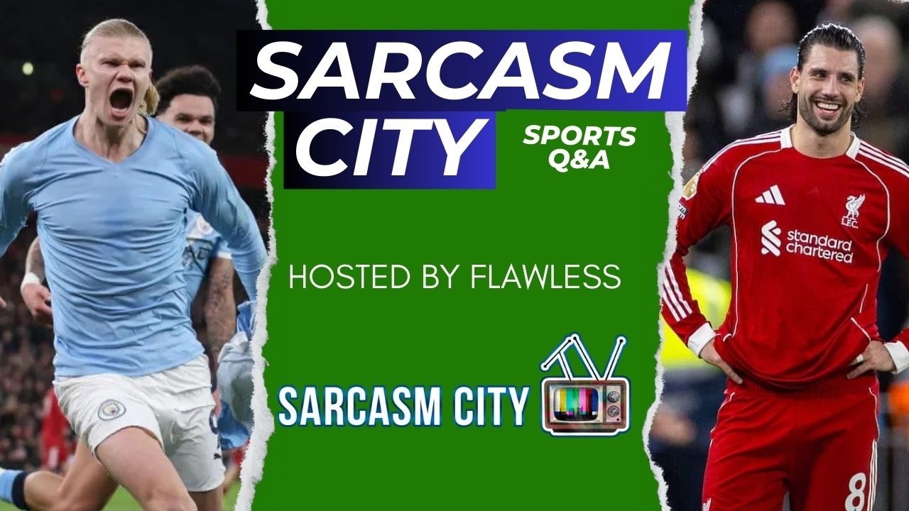 MANCHESTER CITY KEEP TITLE RACE ALIVE WITH WIN AT LIVERPOOL - Sports Q&A @SarcasmCityTVExtra