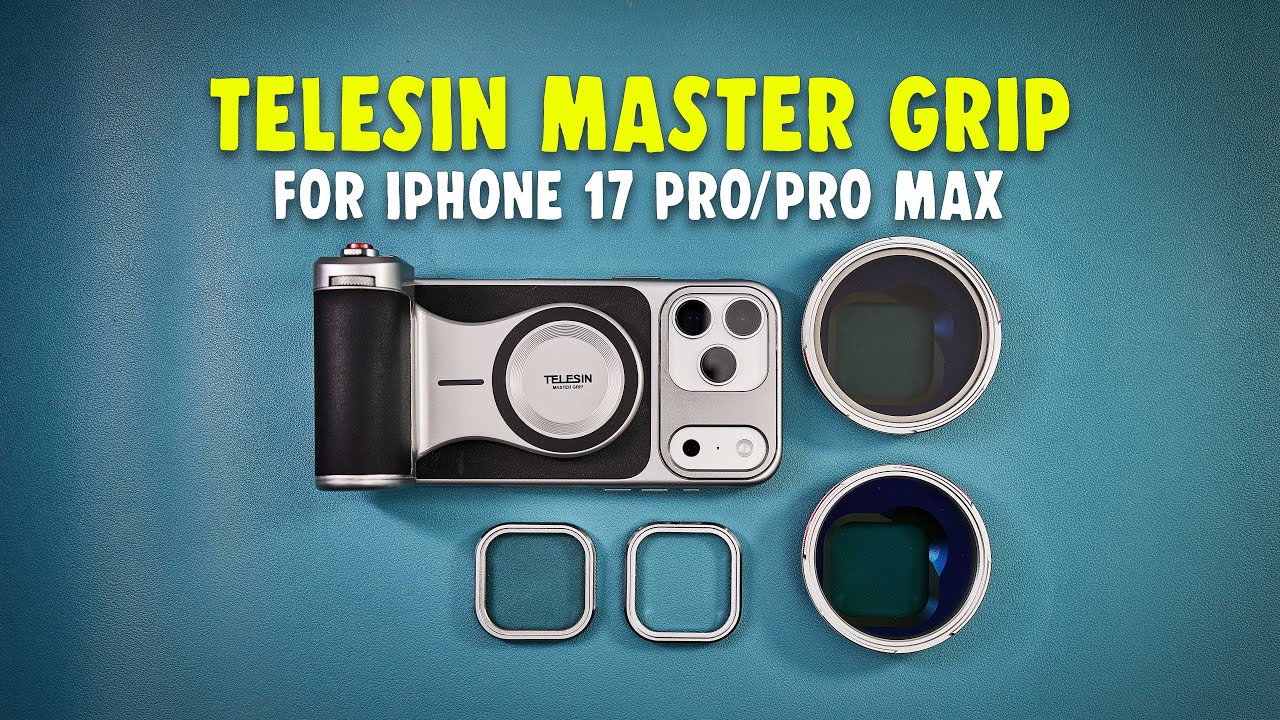 Hands On: TELESIN Master Grip for iPhone 17 Pro/Pro Max