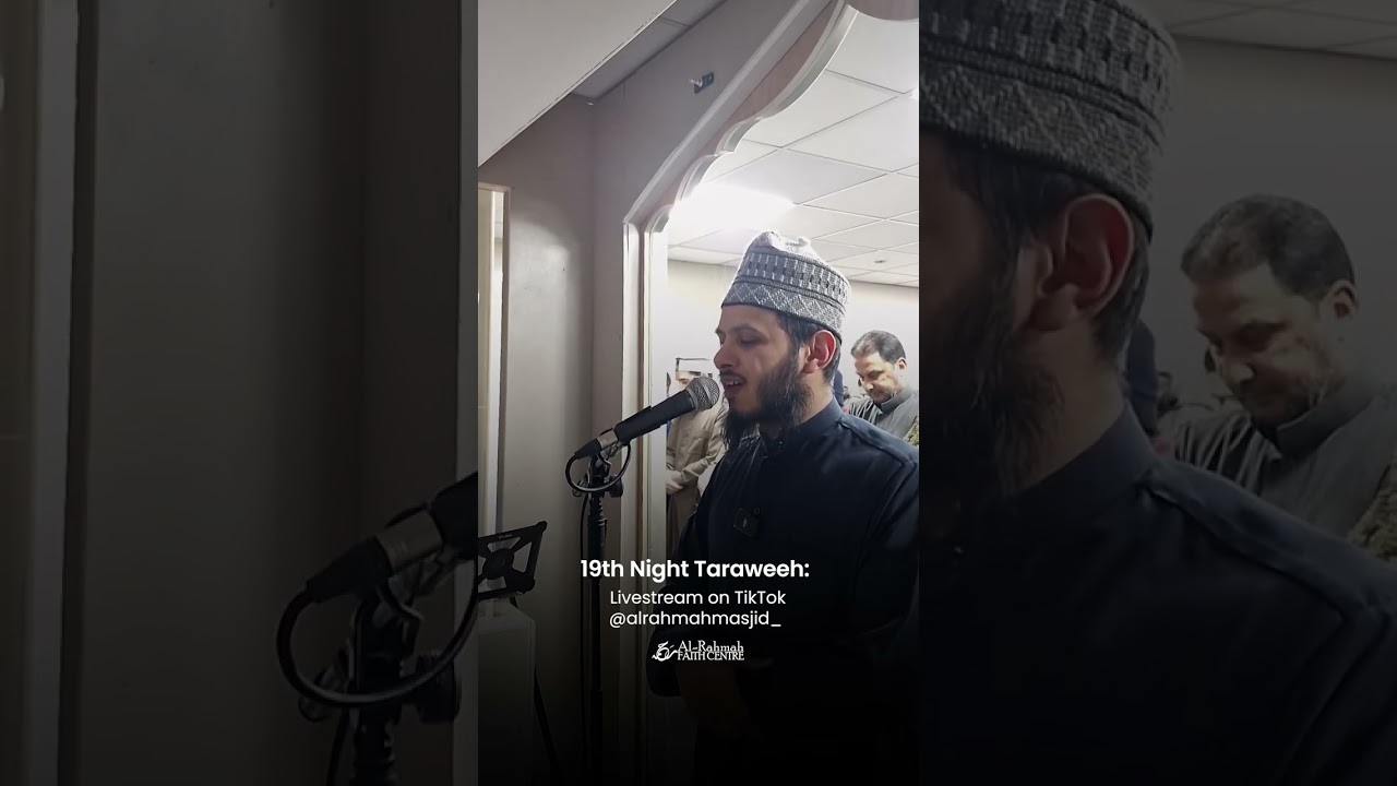 Night 19 🌙 - A moment from tonight’s Taraweeh.