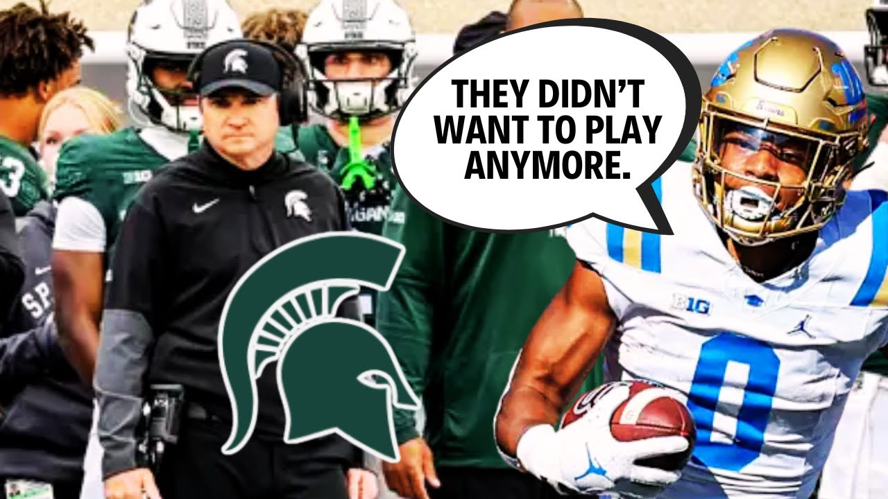 Бывший раннинбек Мичиганского университета Джейлен Бергер заявил: «Они больше не хотели играть» п...