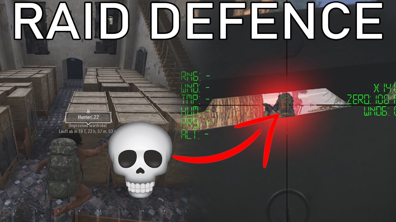 SCUM PVP Compilation #2 - RAID DEFENCE [German Speaking] #kill #compilation #SCUM