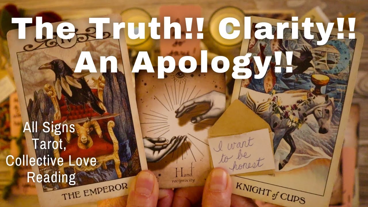 LOVE TAROT READING- THIS PERSON WANTS TO BE HONEST AND APOLOGIZE!! 💗