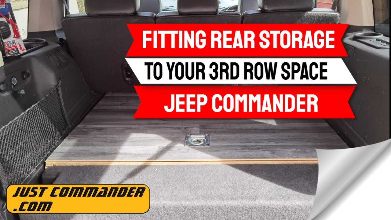 Fitting a Rear Locker to Jeep Commander 3rd Row Gap