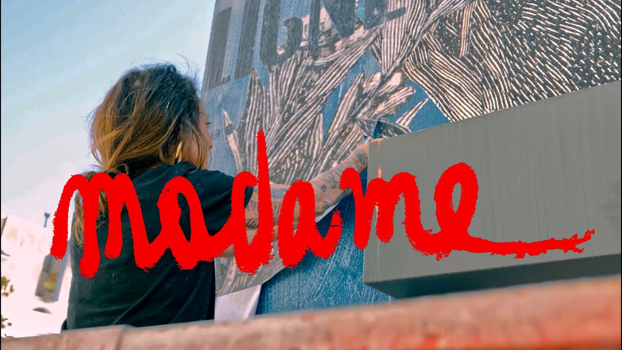 #14 - Street Art - Portrait - #MADAME