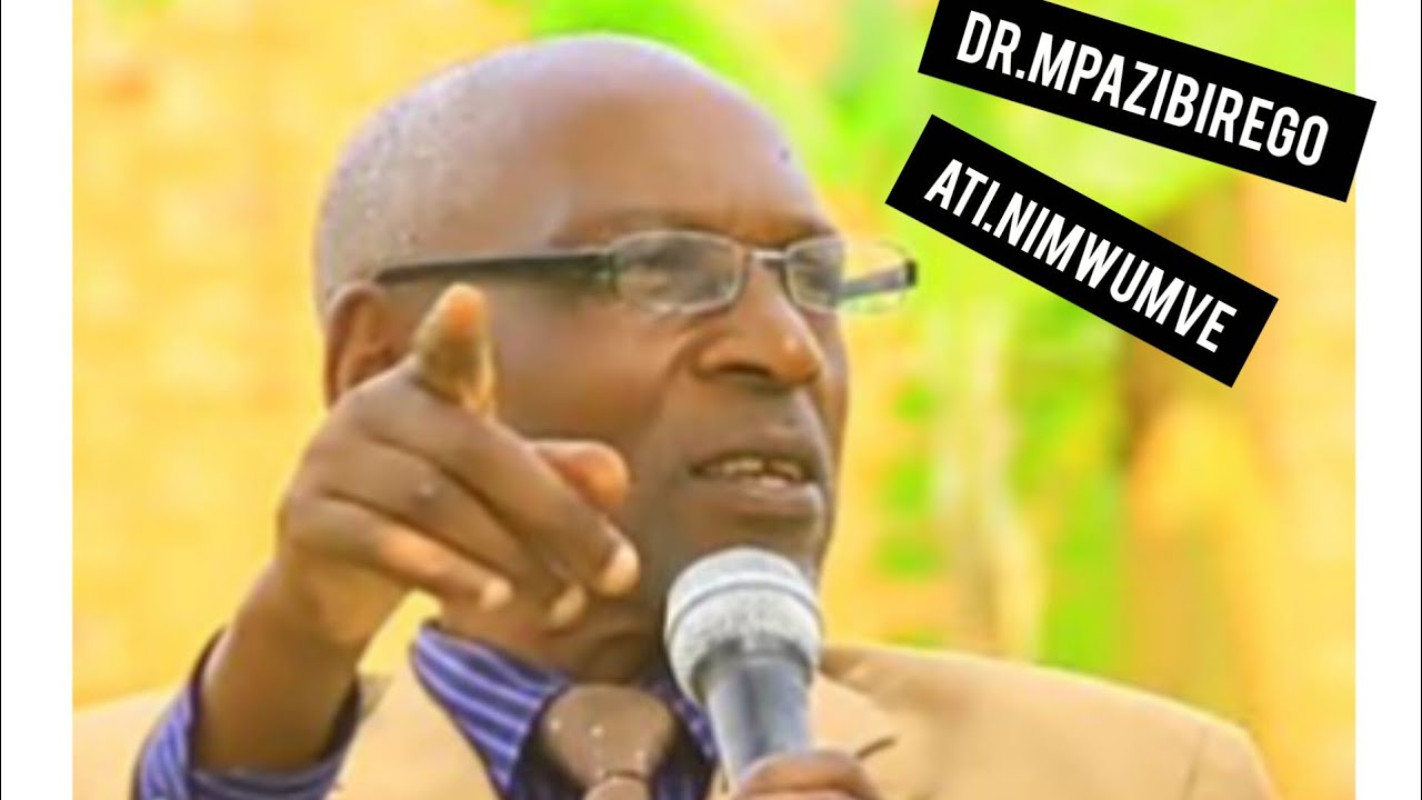 Dr.Ati.MWAMADINI MWE MURECYE KUBESHYA ABAKRISTO.IBINYOMA BYANYU MUBIGARUKIRIZAHO,KWIZERA NIKI?