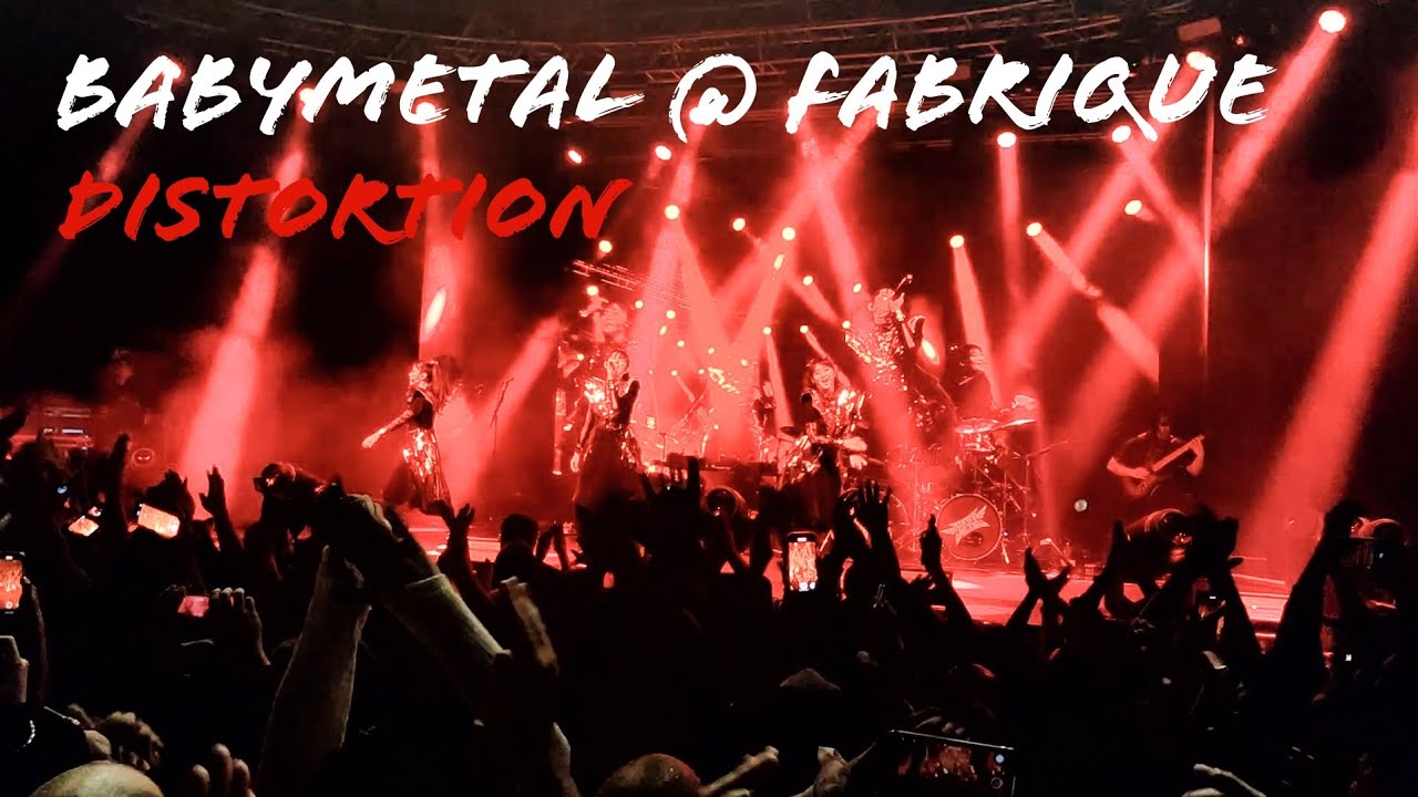 BABYMETAL World Tour @ Fabrique Milano - DISTORTION [Fan Cam 08/12/2023]